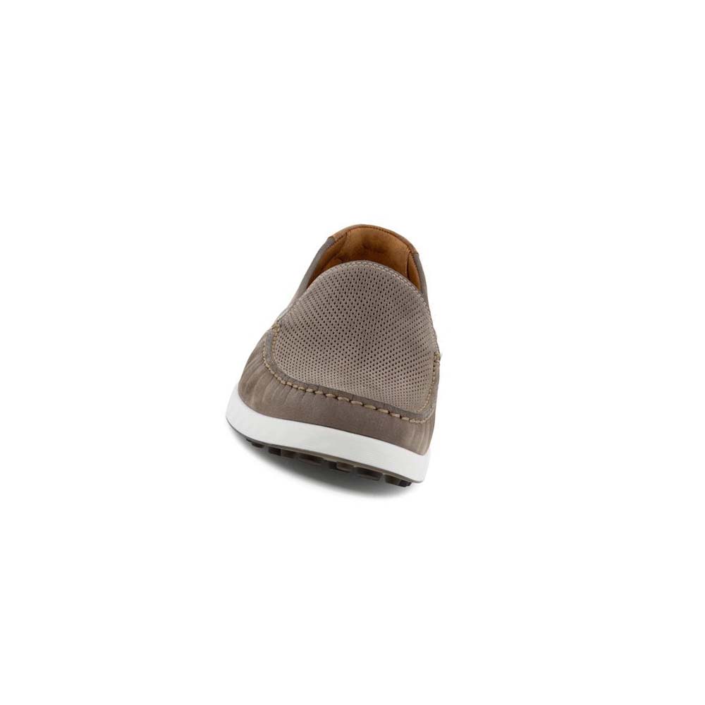 Ecco S Lite Moc Summer Fritidssko Herre Grå Brune | NO 471PJJ